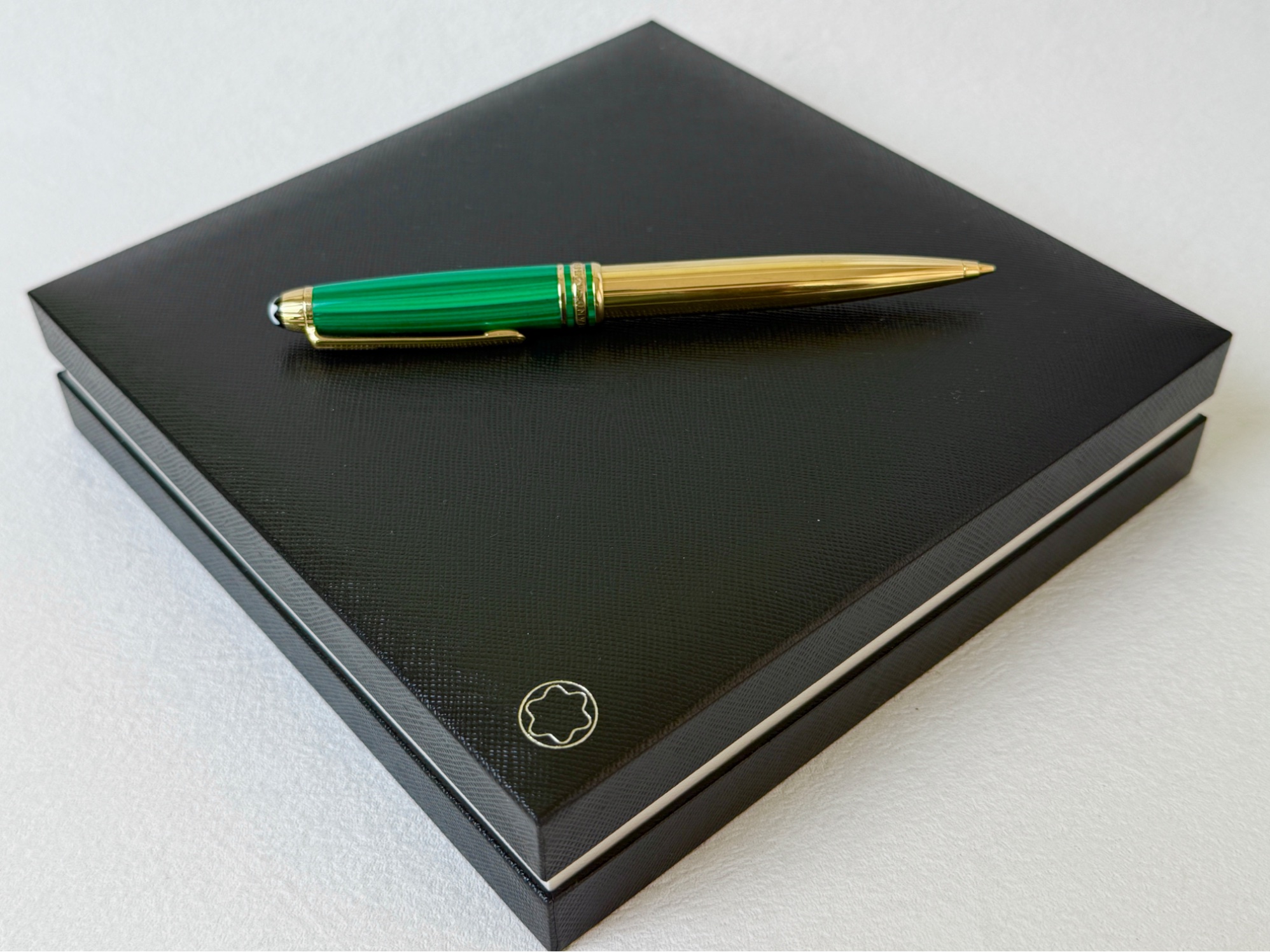 Montblanc Special Edition Mechanical Pencil 1996 Malachite Nikolai Mozart