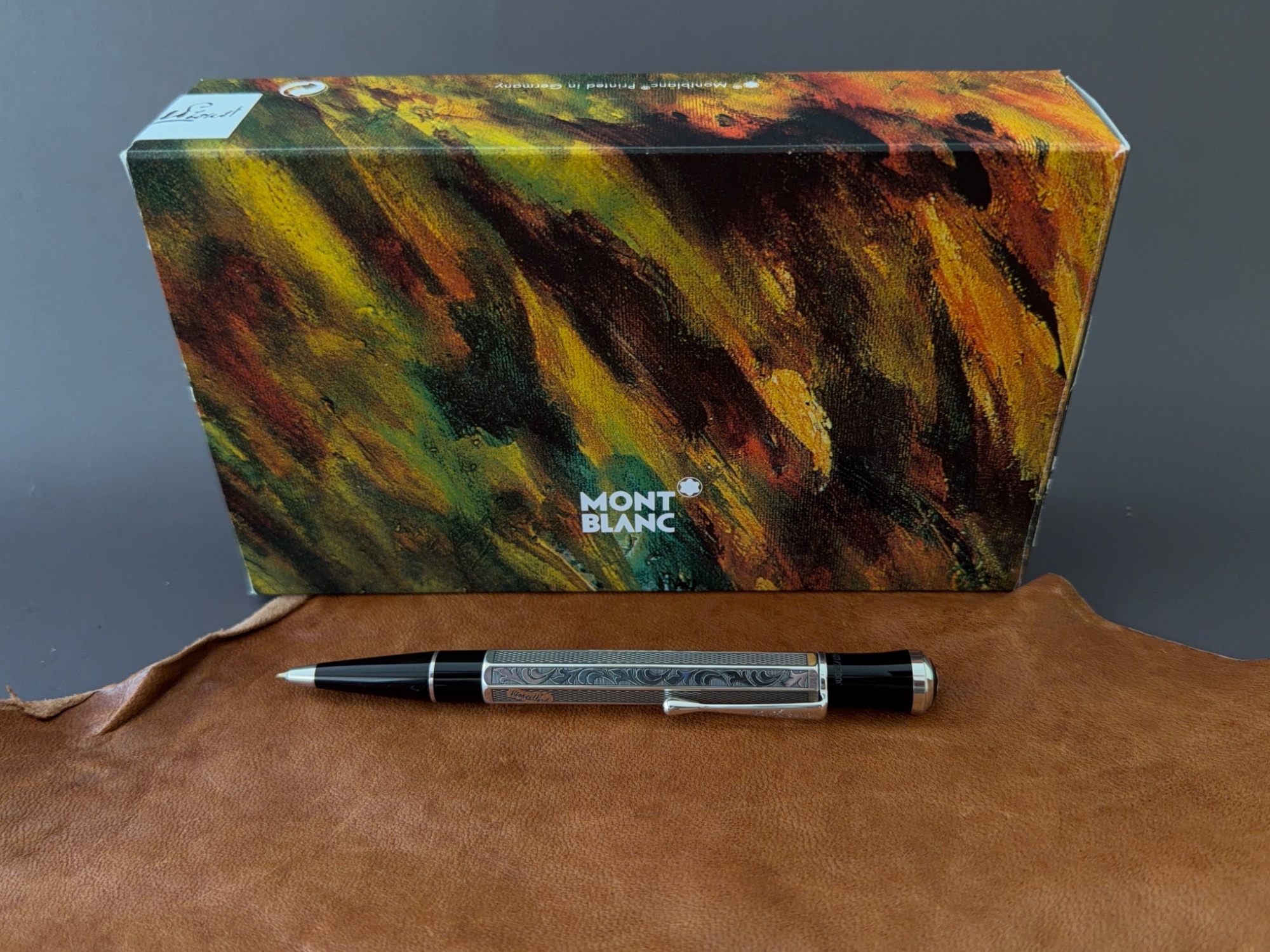 Montblanc Marcel Proust Writers Edition Ballpoint Pen 925 Sterling Silver | new