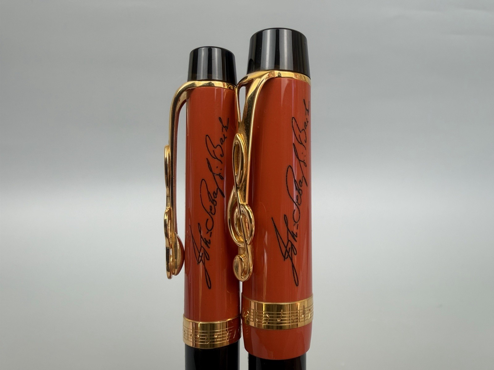 Montblanc Bach Limited Edition Set Fountain Pen and Pencil 18K Gold Nib - Image 7