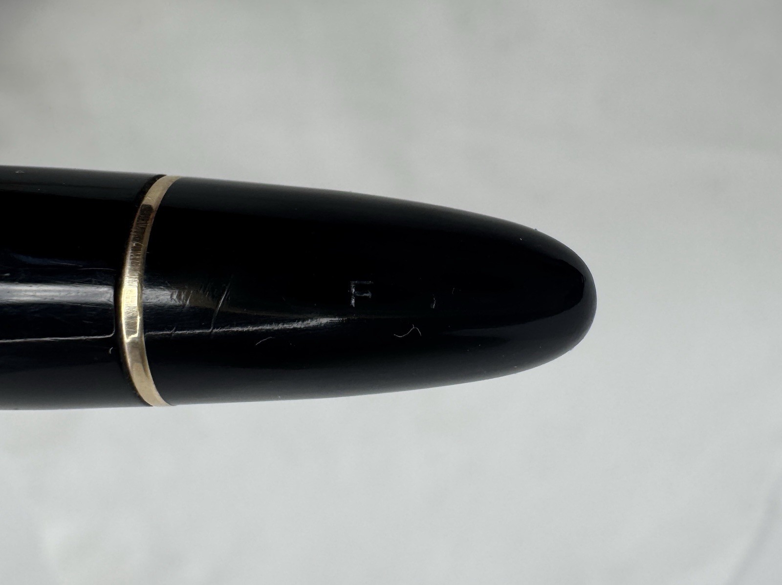 Montblanc Masterpiece 144 Celluloid 1950s Fountain Pen 14C Gold F Nib - Image 6