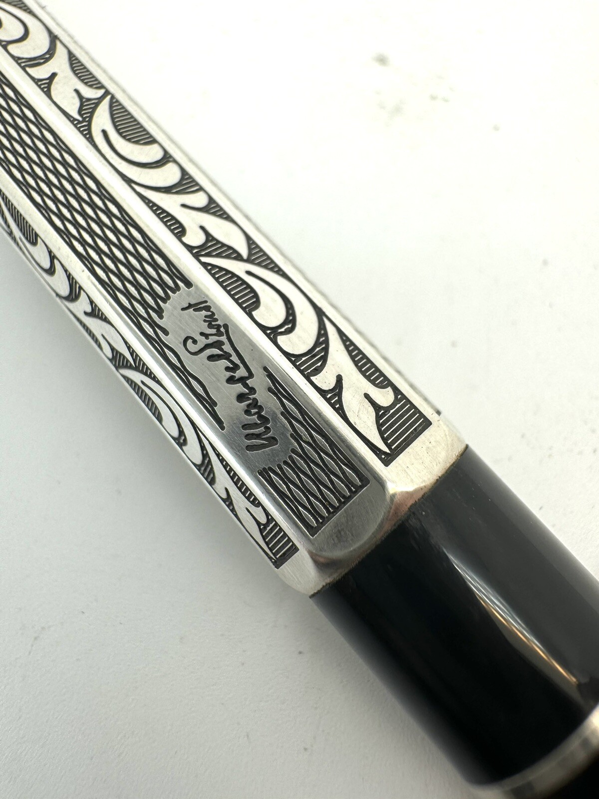 Montblanc Marcel Proust Writers Edition Ballpoint Pen 925 Sterling Silver - Image 3