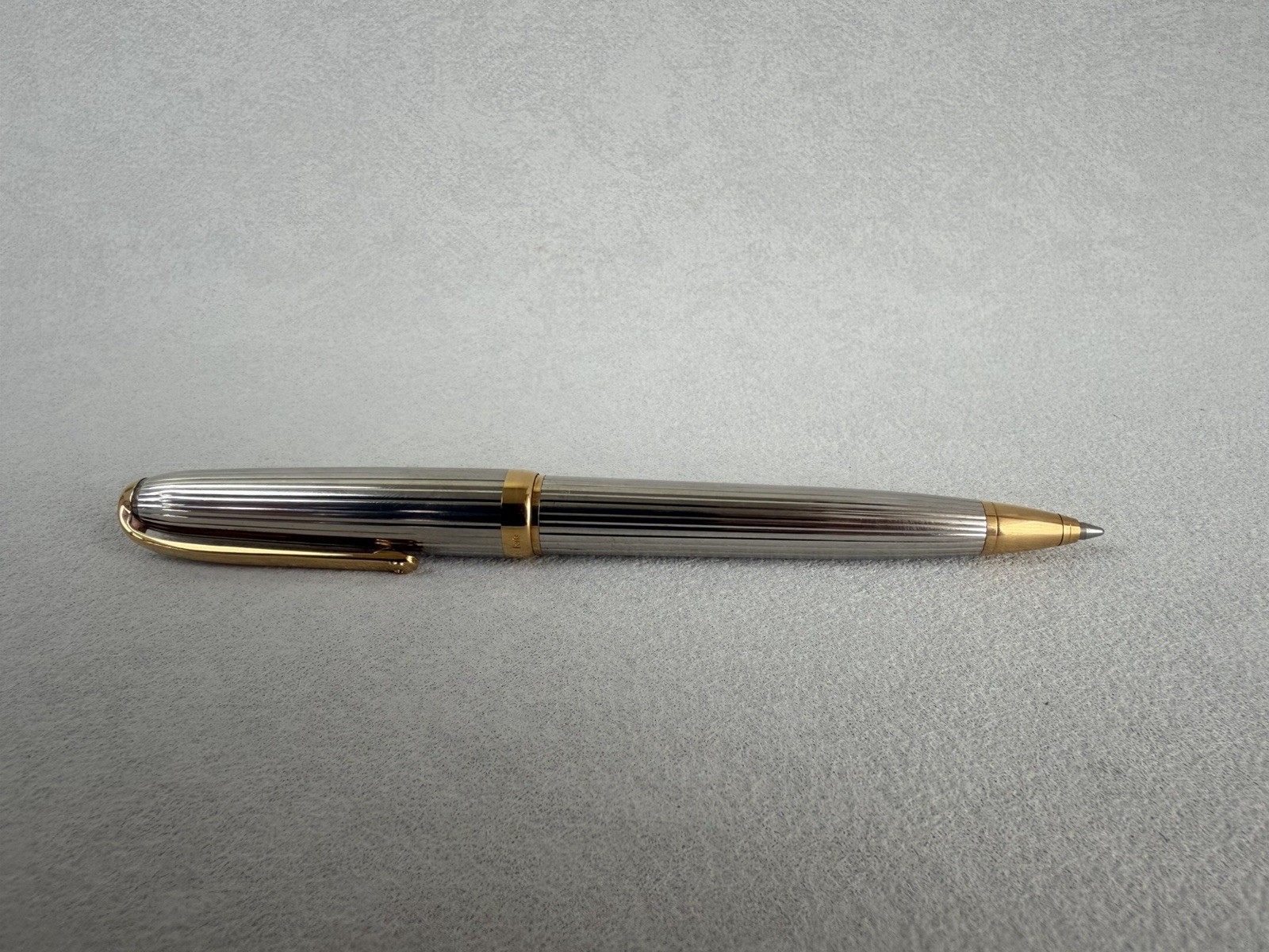 Louis Cartier Platinum and Gold Plated Ballpoint Pen Excellent Condition - Image 7