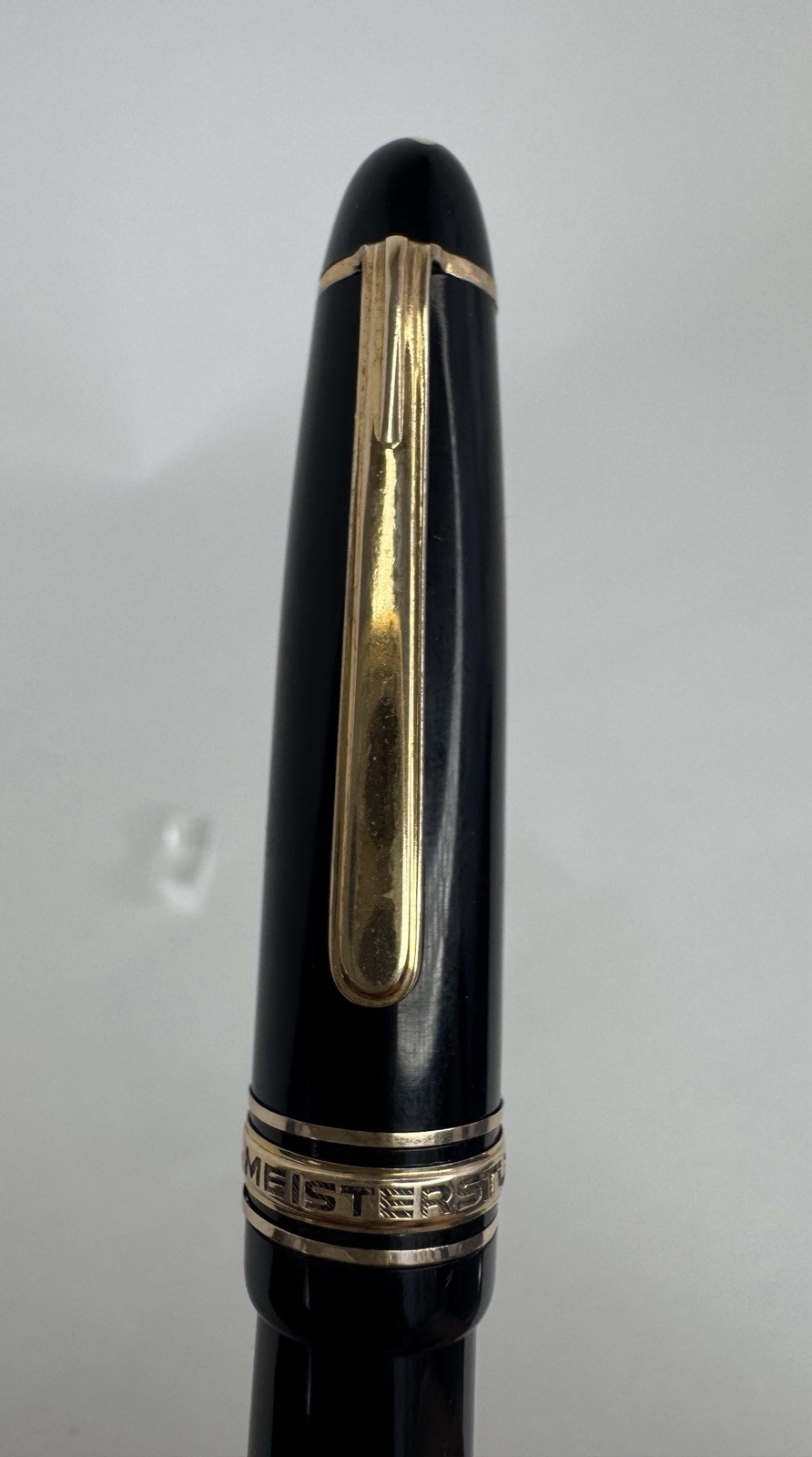 Montblanc Masterpiece 144 Celluloid 1950s Fountain Pen 14C Gold F Nib - Image 16