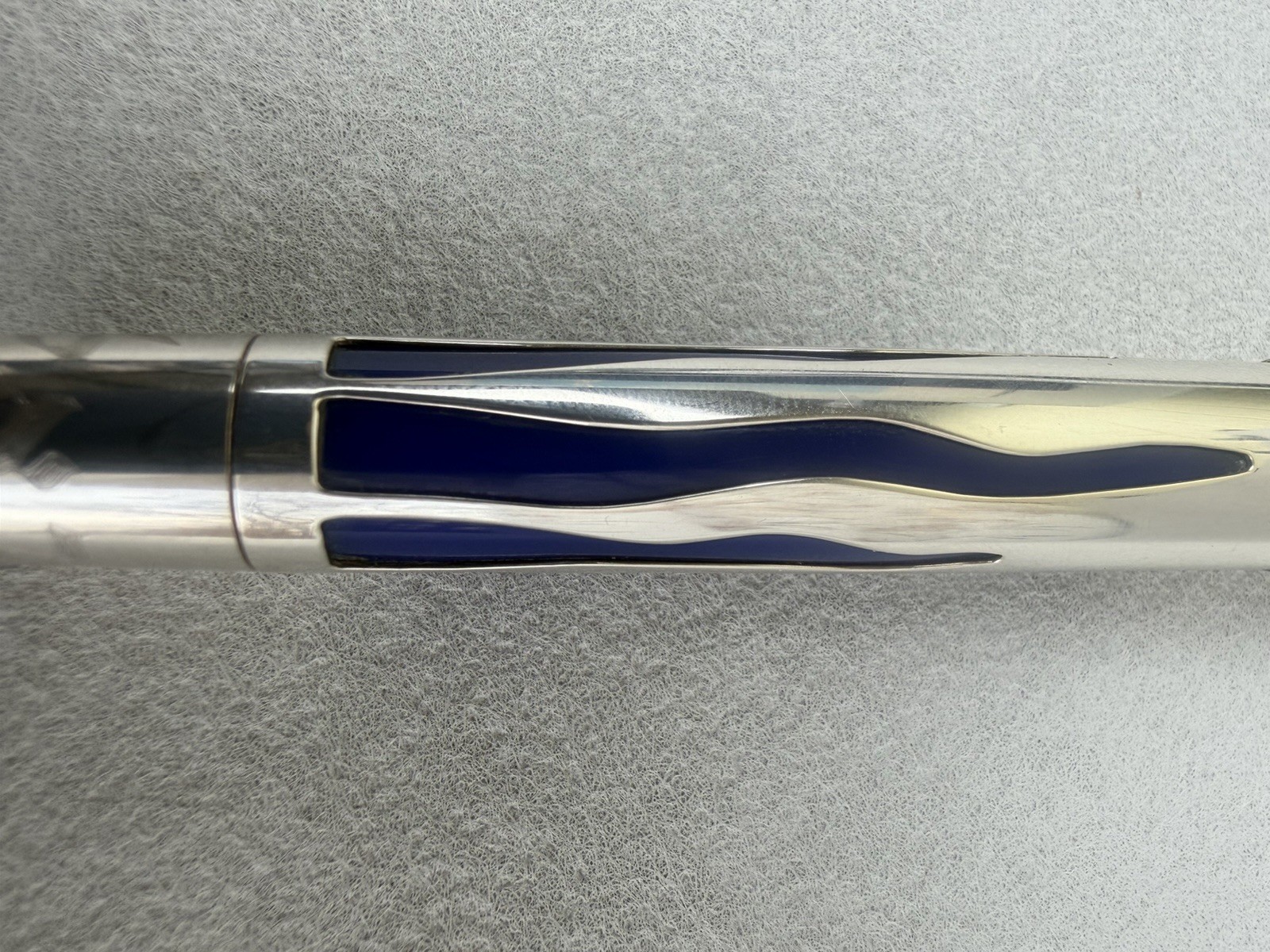 OMAS Israel Jubilee 50 Years 1948-1998 Solid Silver Fountain Pen 18K M Nib - Image 9
