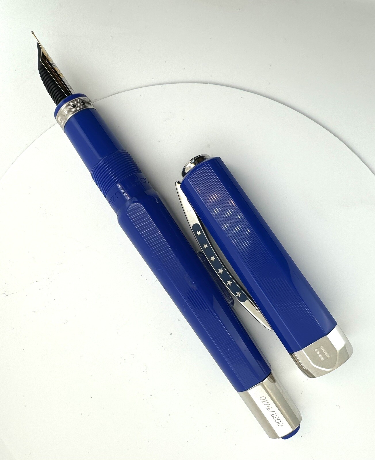 Visconti European Constitution Fountain Pen Limited Edition 18K F Nib - Image 8