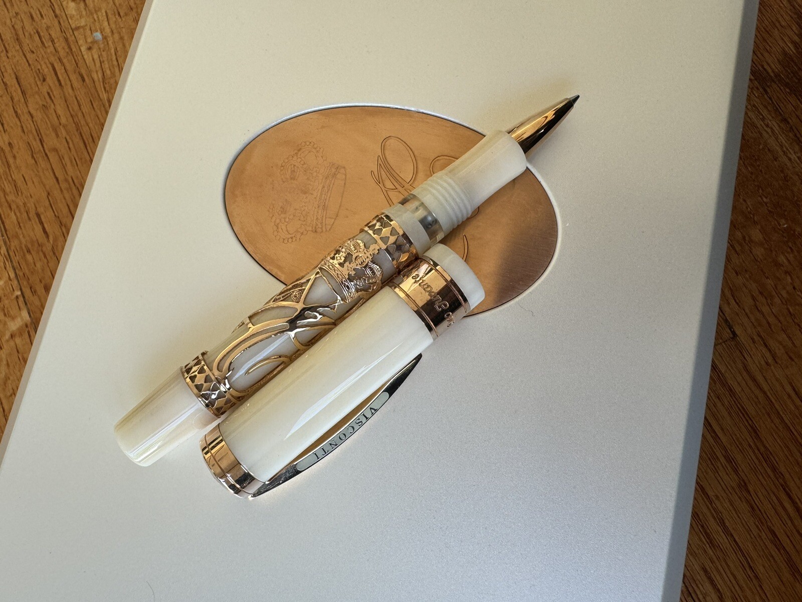 Visconti Monaco Royal Princely Wedding Limited Edition Rollerball Pen - Image 7