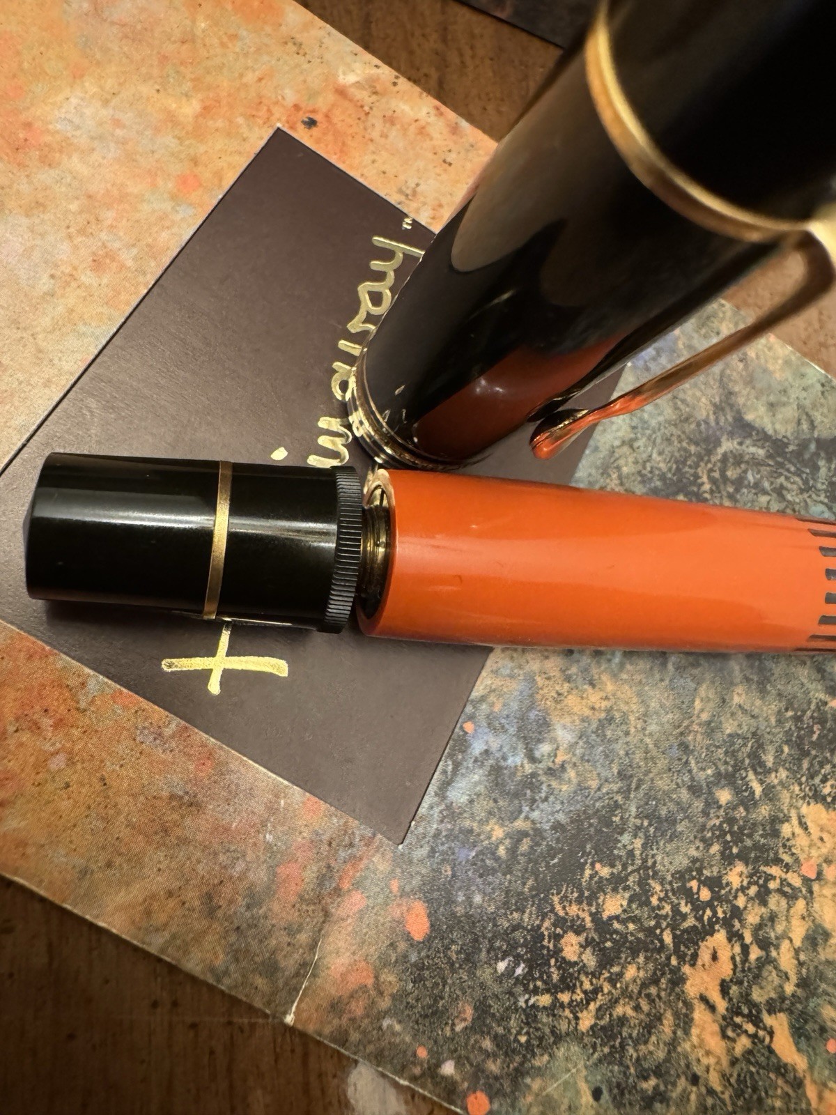 Montblanc Ernest Hemingway Writers Edition Fountain Pen B 18K Gold Nib - Image 15