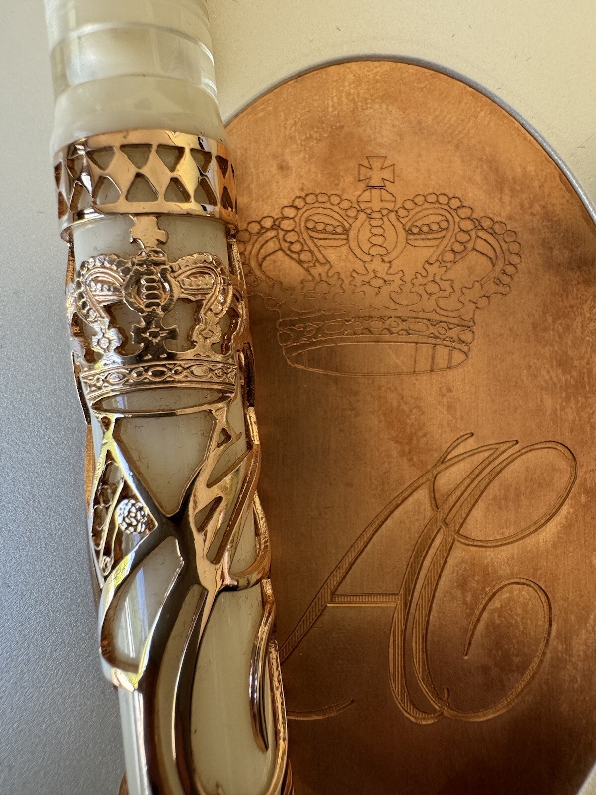 Visconti Monaco Royal Princely Wedding 23K Fountain Pen NEW - Image 5