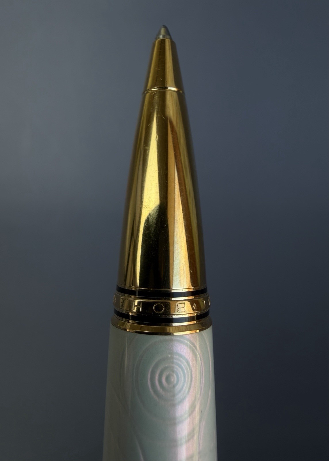 Montblanc Boheme Akoya Pearl Resin Lacquer Ballpoint Pen - Image 8