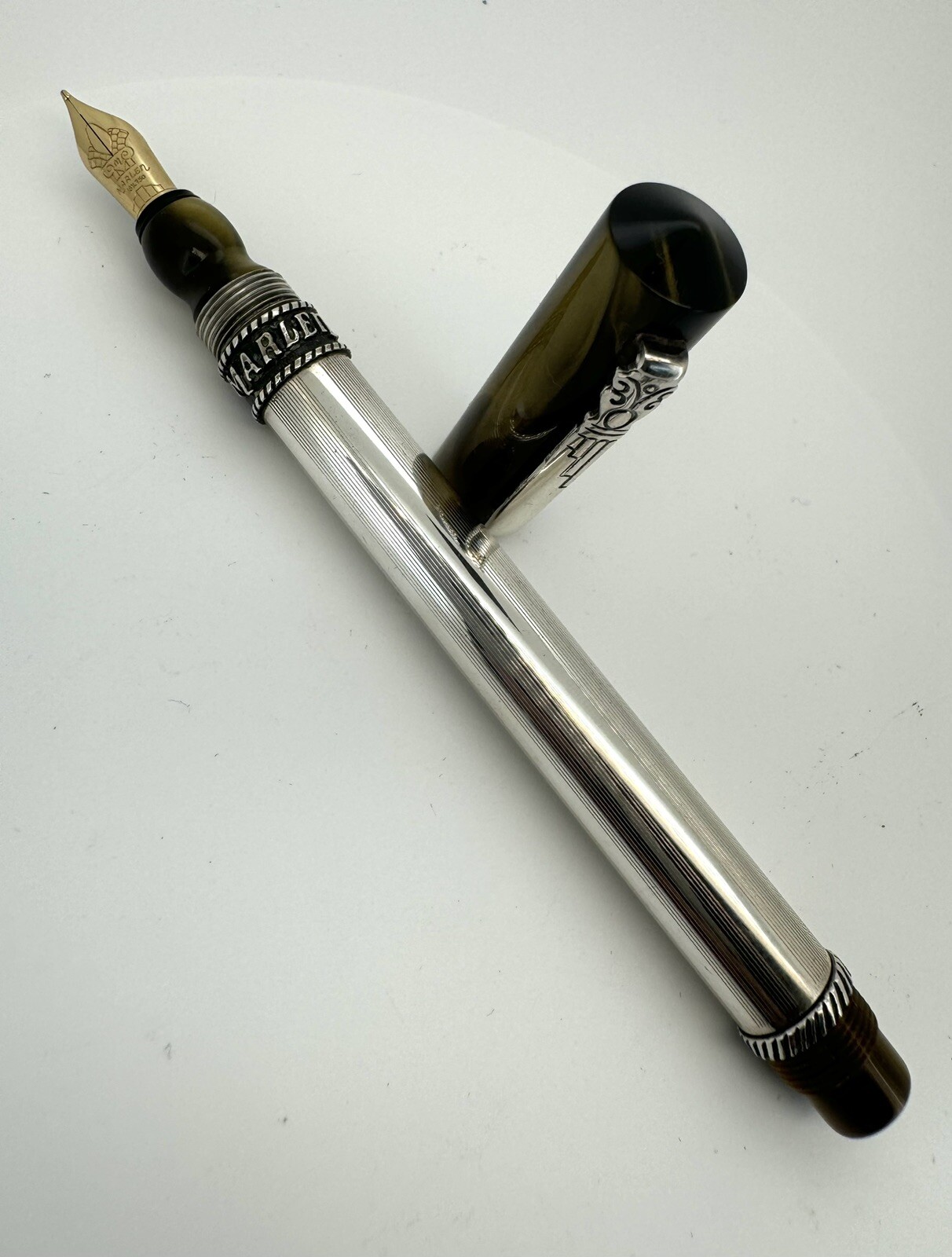 Levenger Blue Fountain Pen Medium Nib