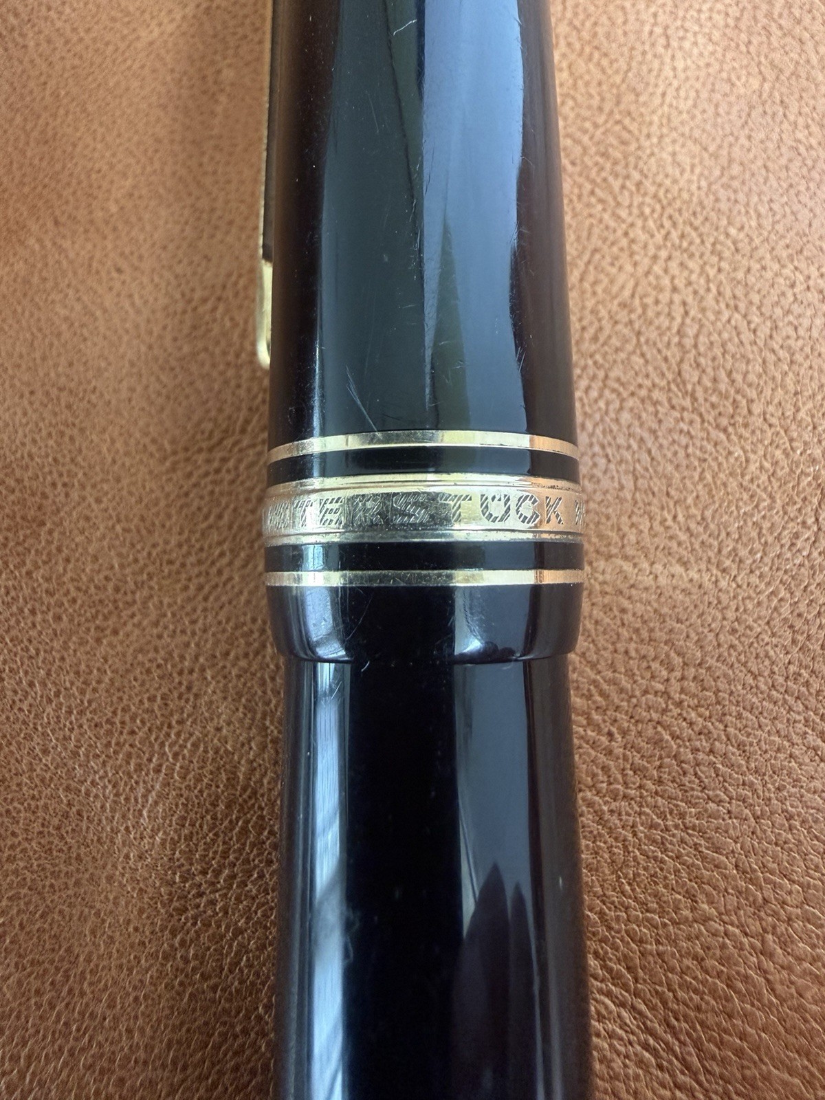 Montblanc Meisterstuck 149 Fountain Pen 18C Gold Broad Nib - Image 17