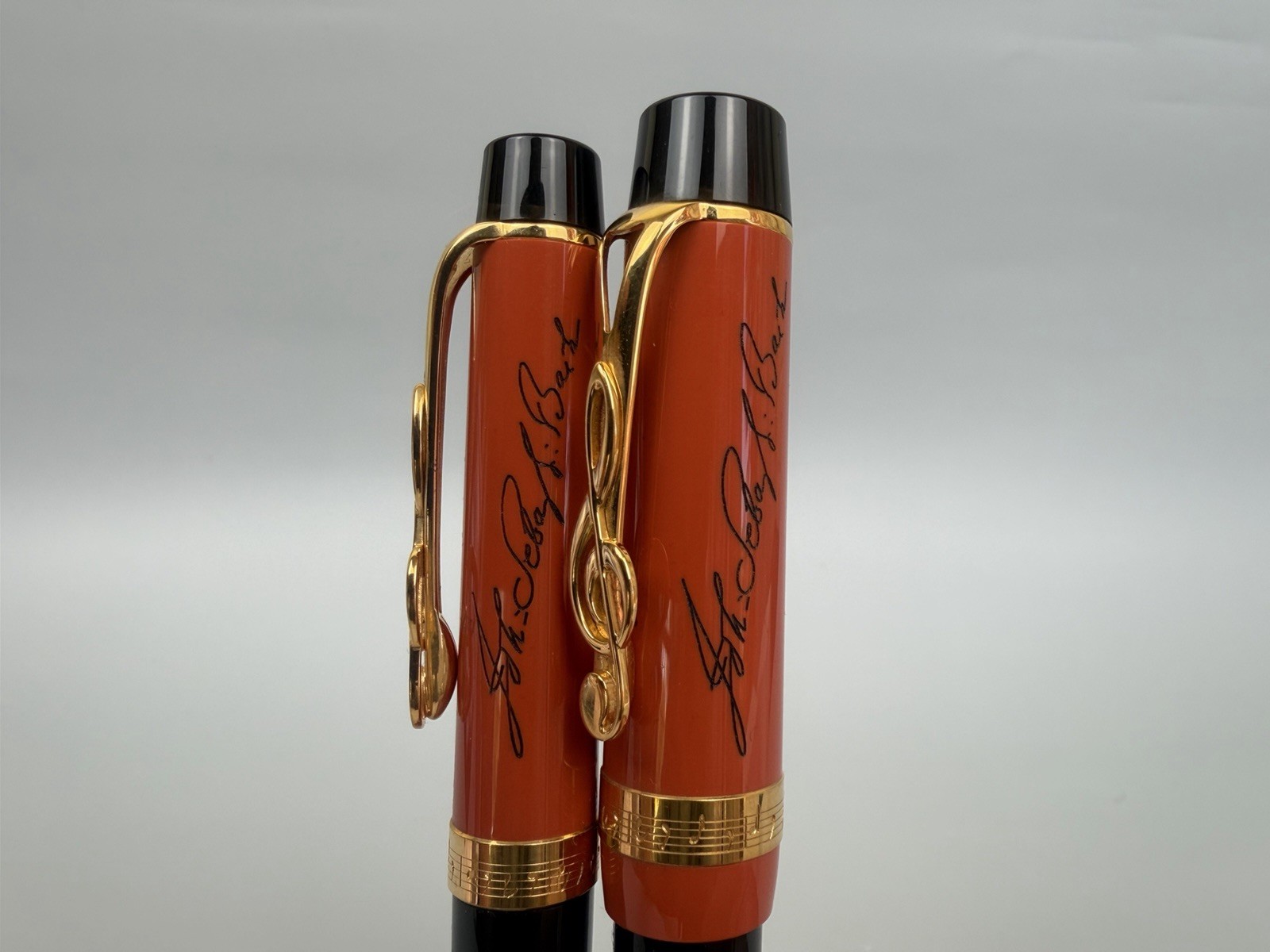 Montblanc Bach Limited Edition Set Fountain Pen and Pencil 18K Gold Nib - Image 6