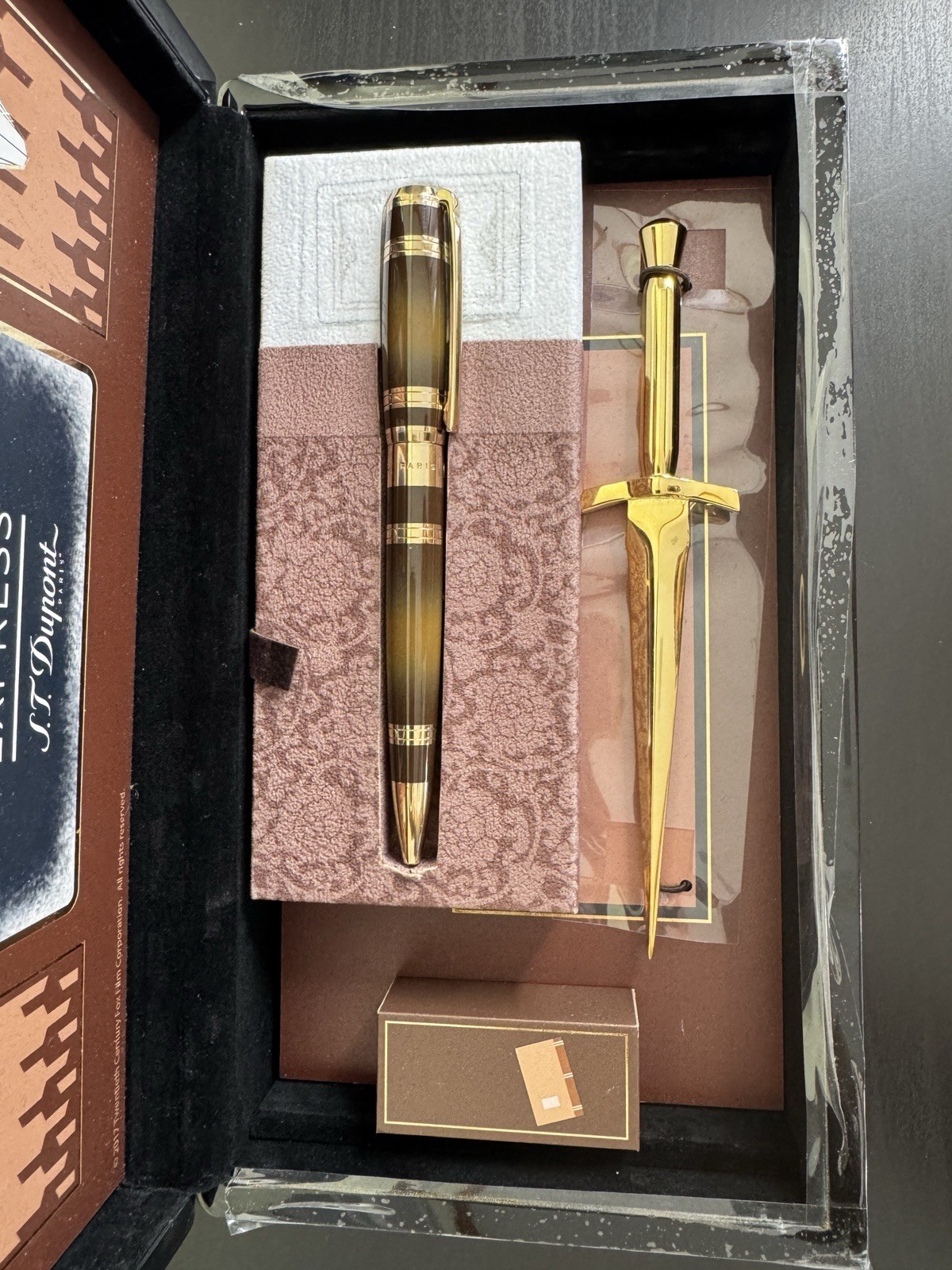 S.T. Dupont Ballpoint Pen D-Line Murder on the Orient Express Limited Edition - Image 3