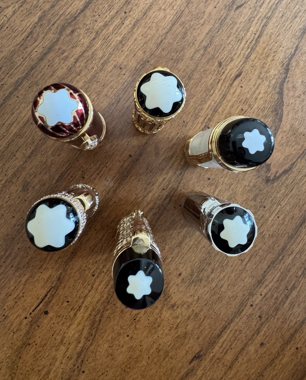 Montblanc Patron Of Art Limited Edition 6 Fountain Pens Set 18K Gold Nib - Image 8