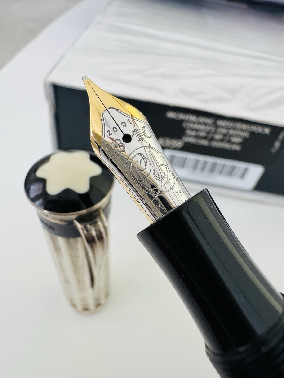 Montblanc Charles Dickens Writers Edition Set FP BP MP 18K Medium Nib - Image 10