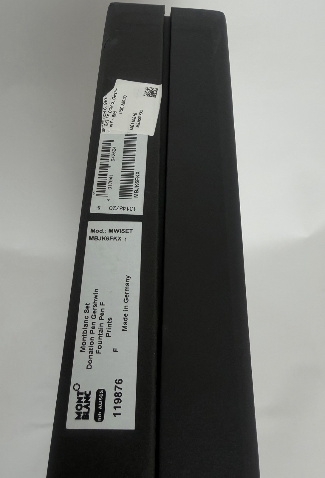 Montblanc George Gershwin Donation Series Special Edition Fountain Pen 18K M Nib - Image 18