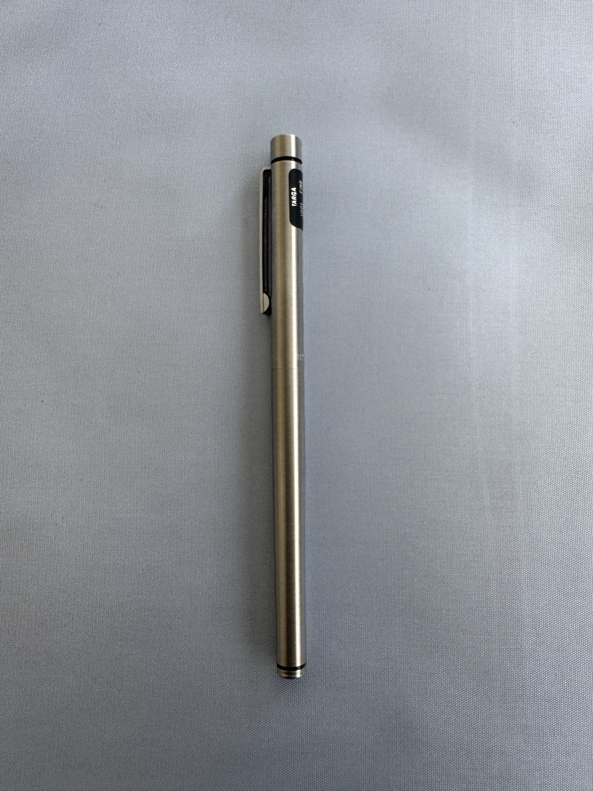 Sheaffer Targa Lifetime Stainless Steel Fountain Pen F Nib - Image 2