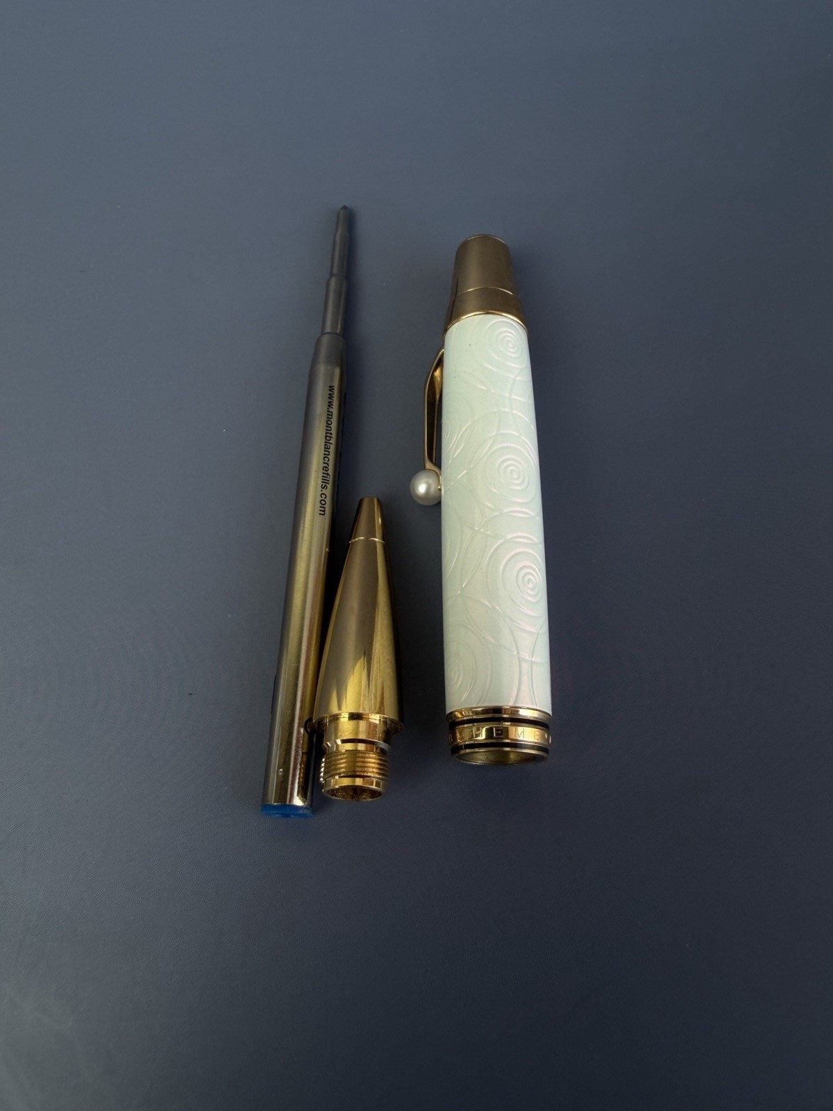 Montblanc Boheme Akoya Pearl Resin Lacquer Ballpoint Pen - Image 14