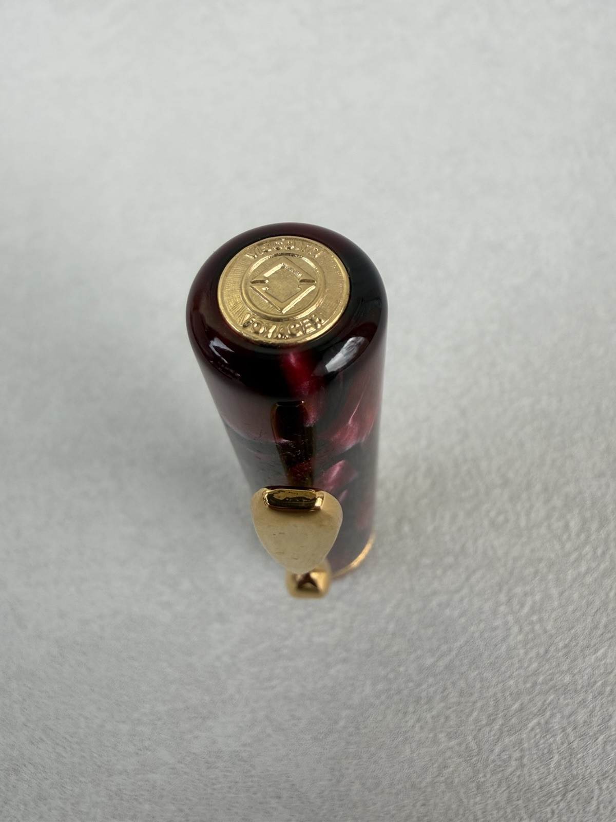 Visconti Kaleido Limited Edition 01/50 Burgundy Celluloid Fountain Pen 18K Nib - Image 14