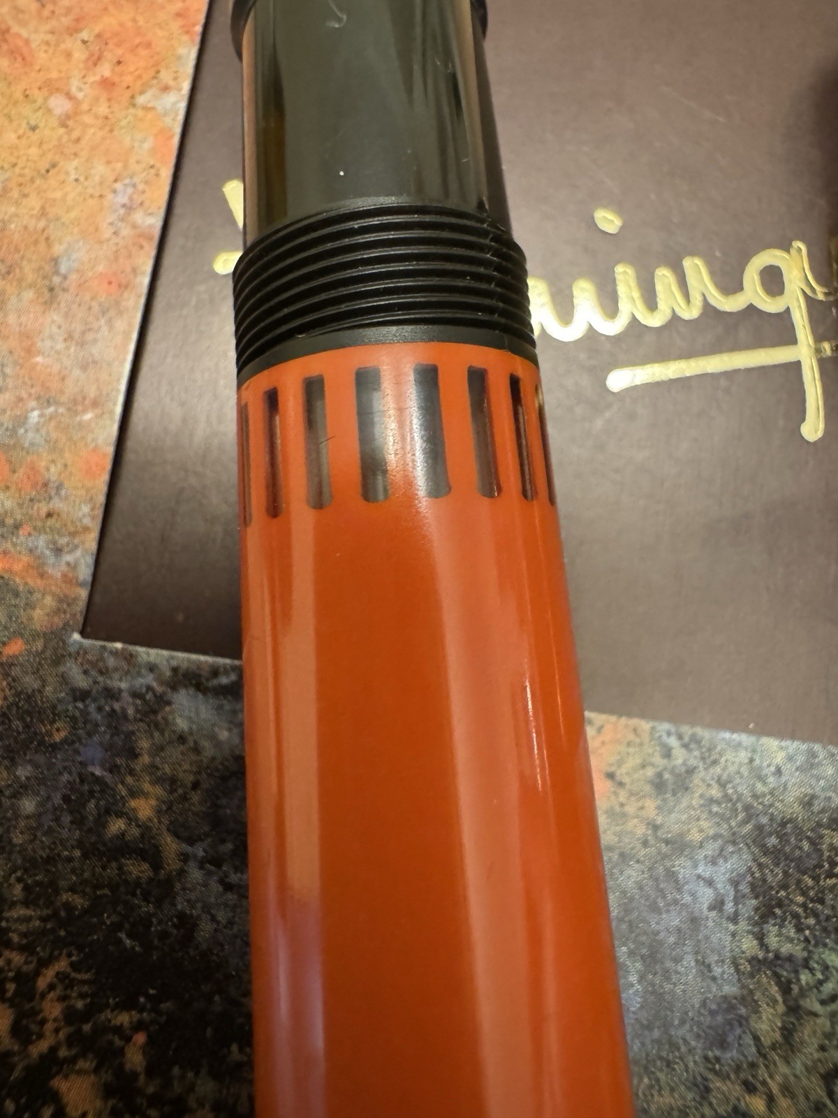 Montblanc Ernest Hemingway Writers Edition Fountain Pen B 18K Gold Nib - Image 6