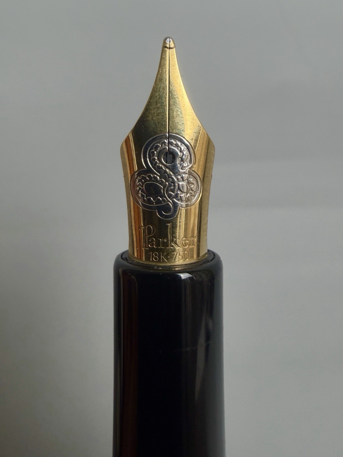 Parker Snake Limited Edition Fountain Pen Sterling Silver 18K Gold M Nib - Image 8