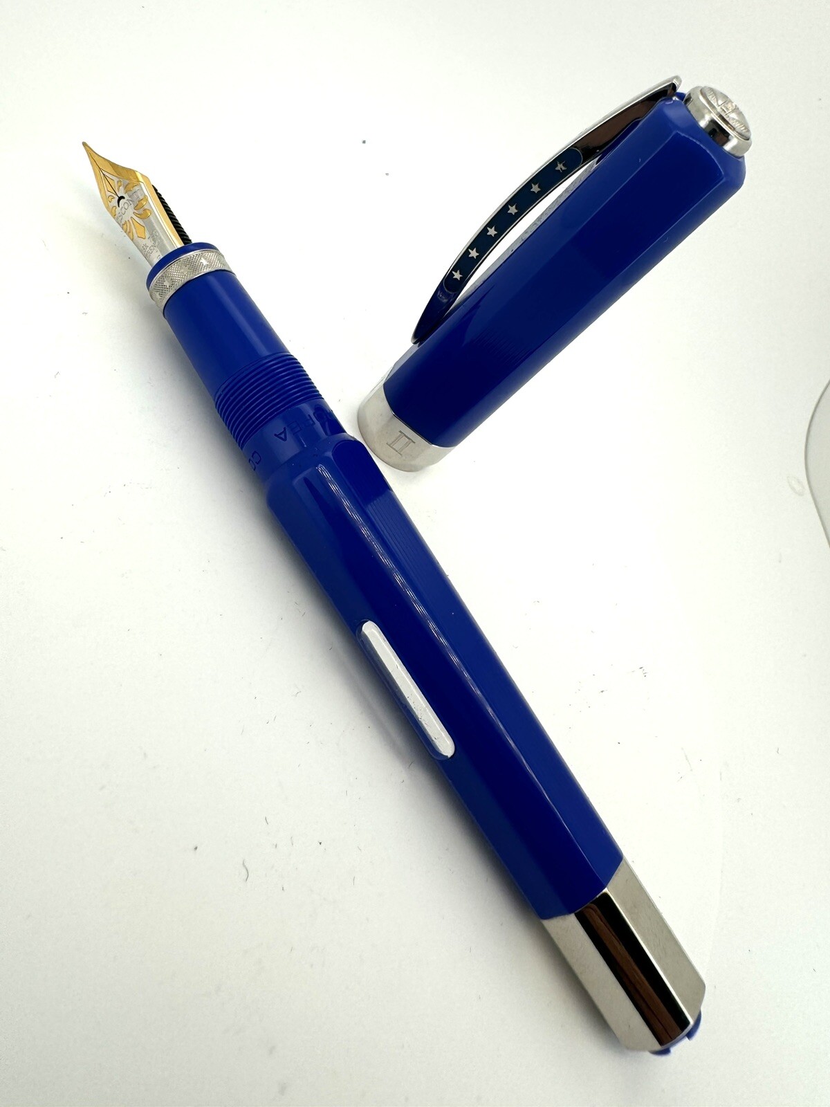 Visconti European Constitution Fountain Pen Limited Edition 18K F Nib