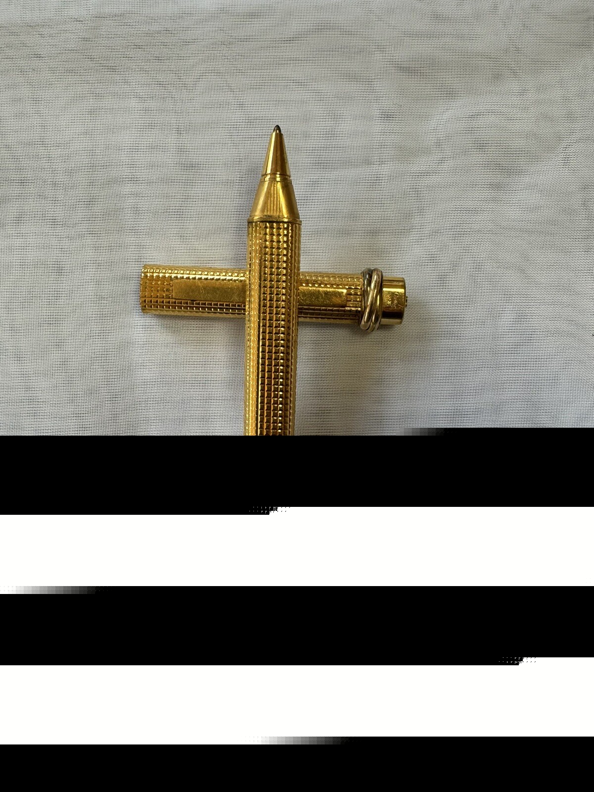 Must De Cartier Oval Trinity Vendome Vintage Rollerball - Image 2