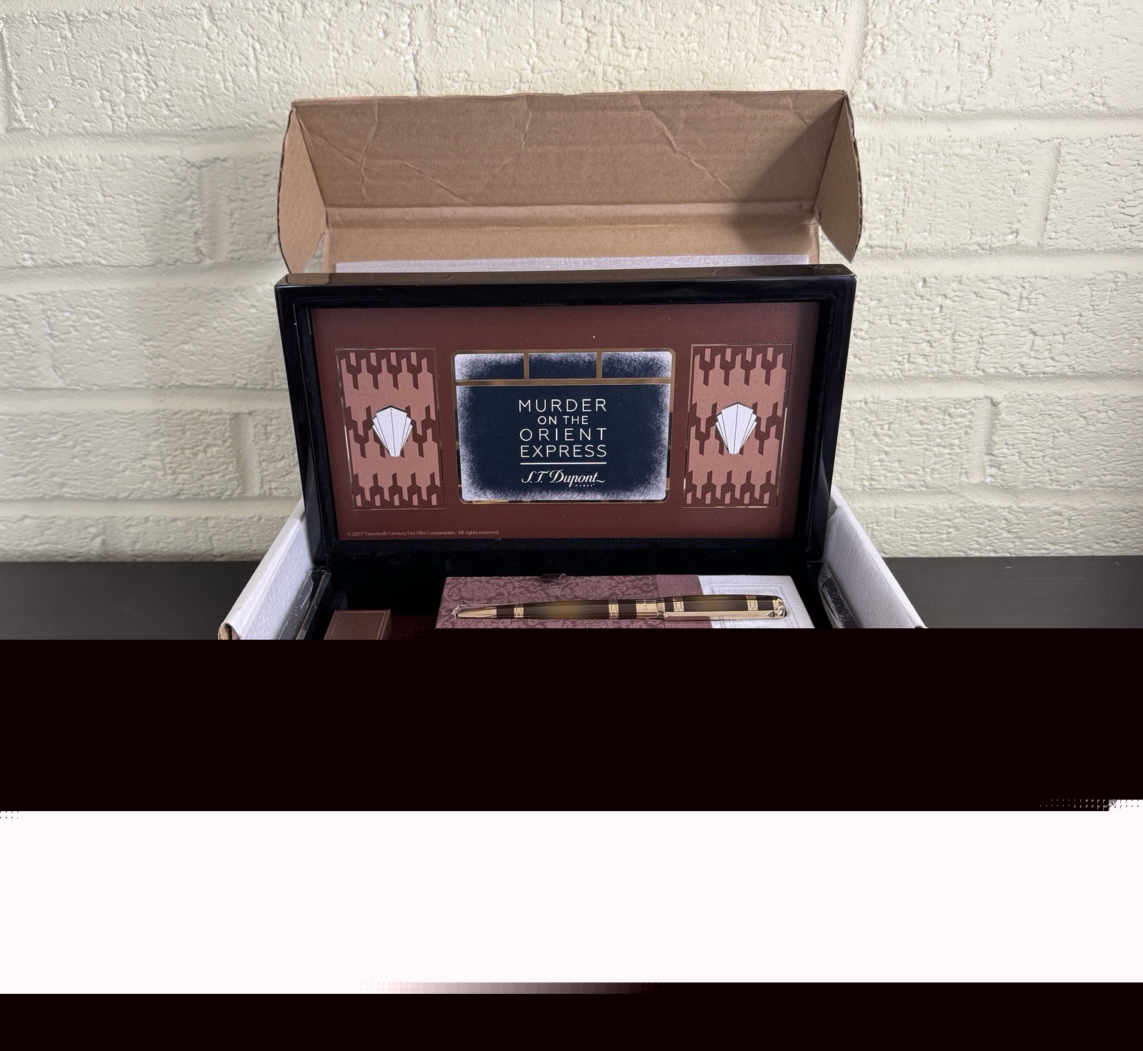 S.T. Dupont Ballpoint Pen D-Line Murder on the Orient Express Limited Edition - Image 4