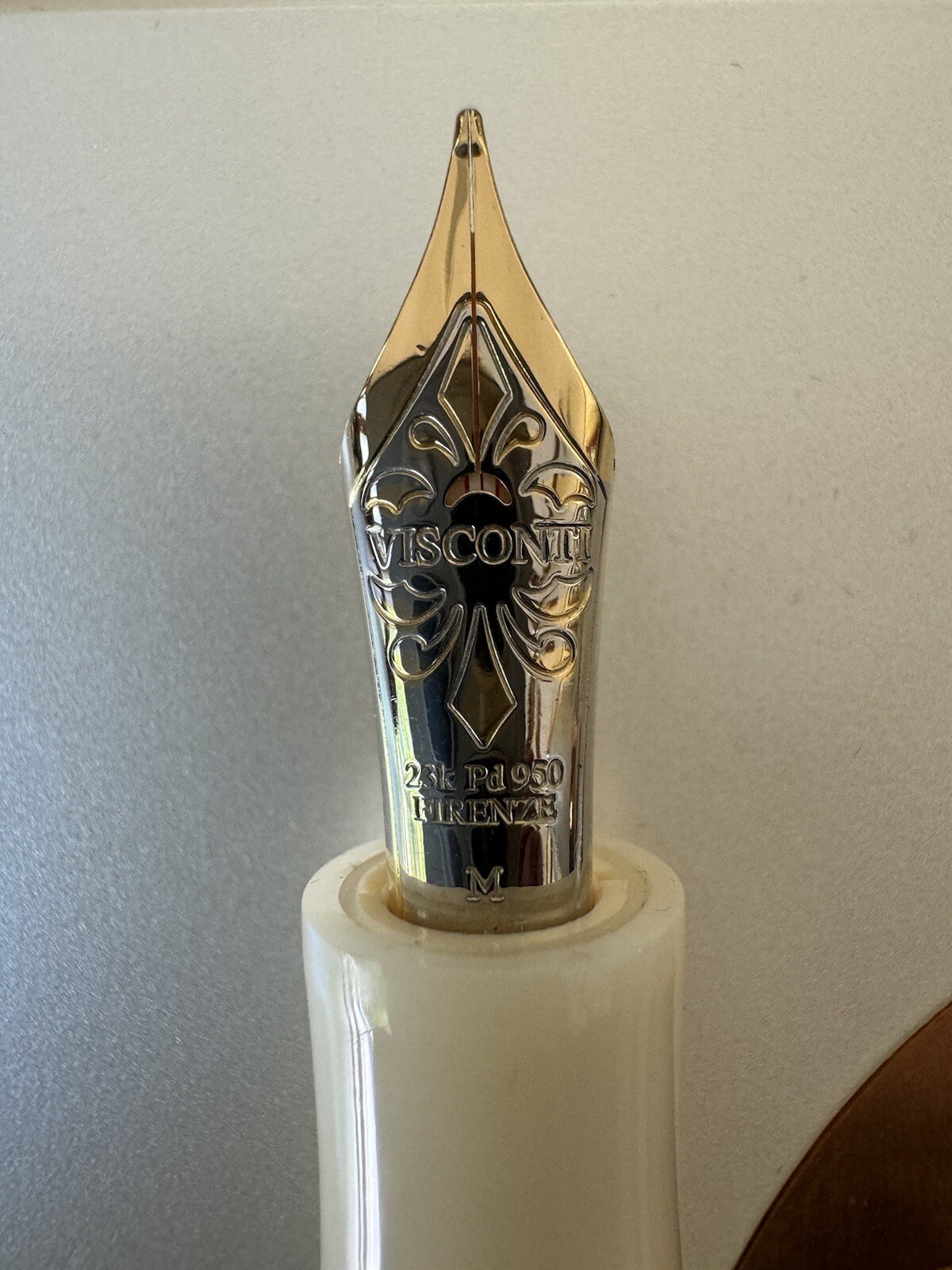 Visconti Monaco Royal Princely Wedding 23K Fountain Pen NEW - Image 8