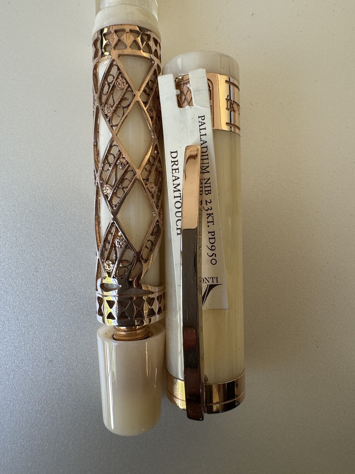 Visconti Monaco Royal Princely Wedding 23K Fountain Pen NEW - Image 6