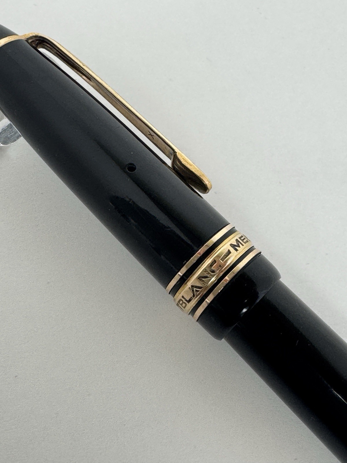 Montblanc Masterpiece 144 Celluloid 1950s Fountain Pen 14C Gold F Nib - Image 23