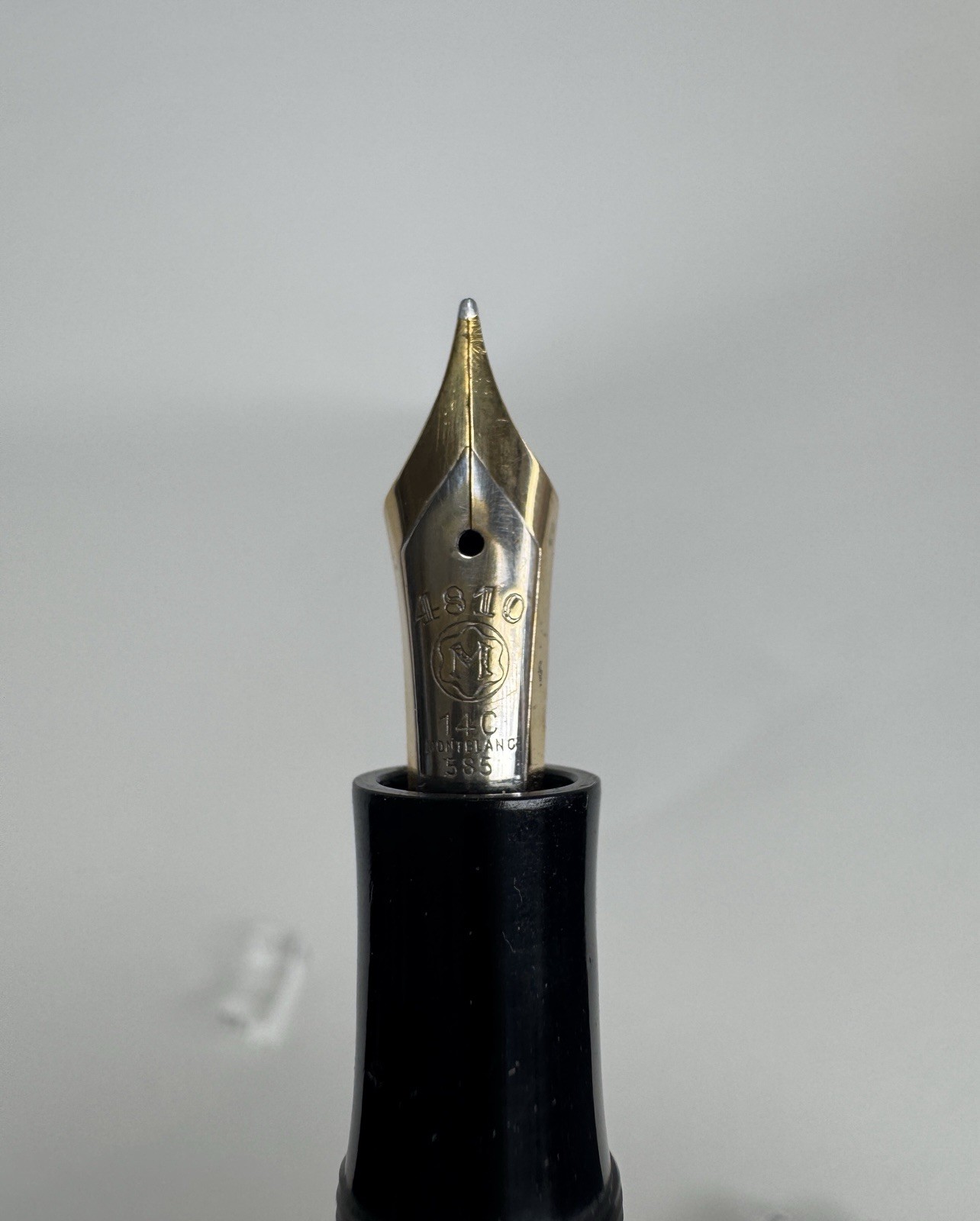 Montblanc Masterpiece 144 Celluloid 1950s Fountain Pen 14C Gold F Nib - Image 8