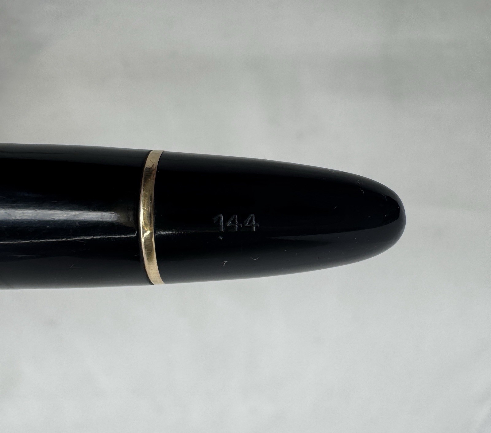 Montblanc Masterpiece 144 Celluloid 1950s Fountain Pen 14C Gold F Nib - Image 7