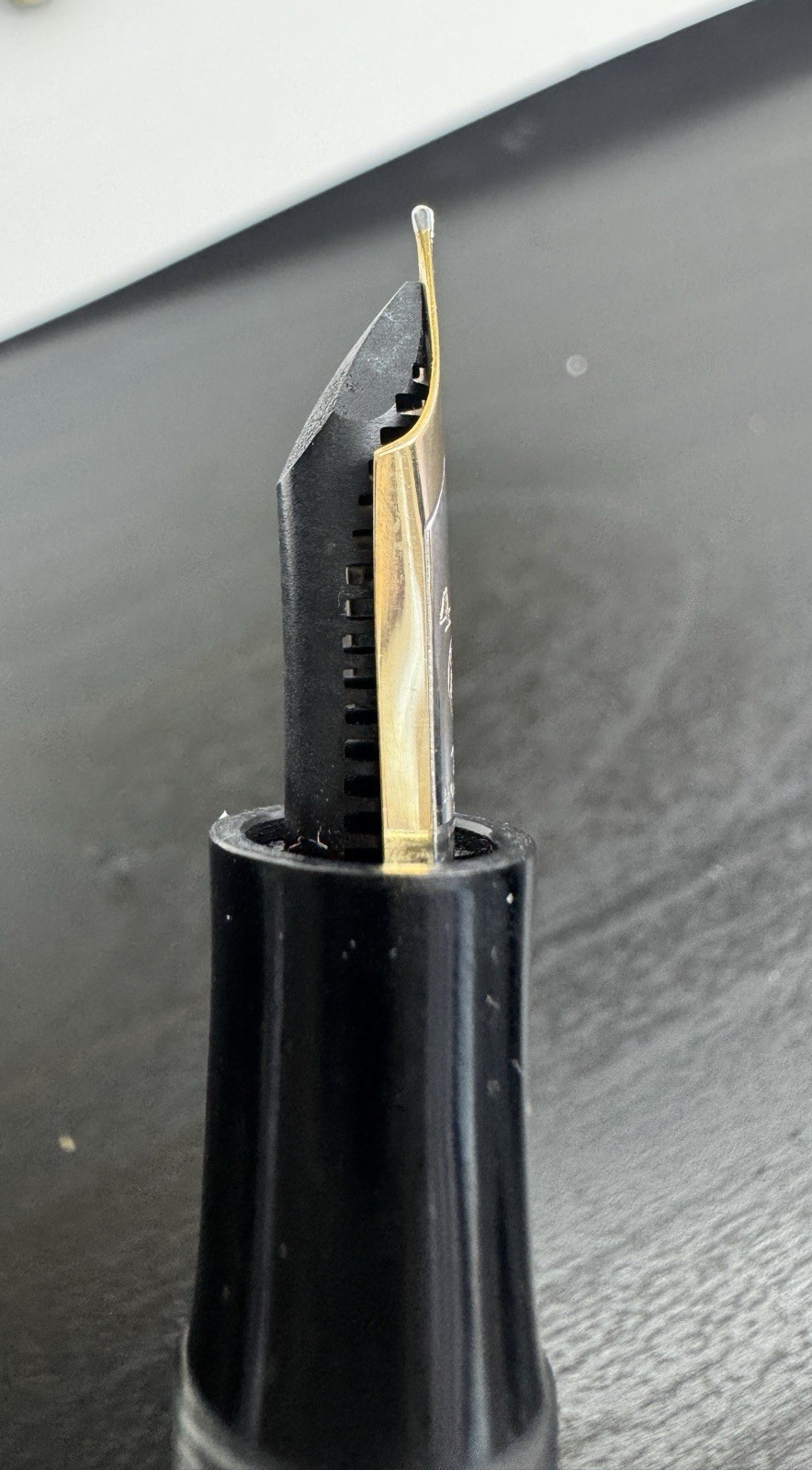 Montblanc Masterpiece 144 Celluloid 1950s Fountain Pen 14C Gold F Nib - Image 12