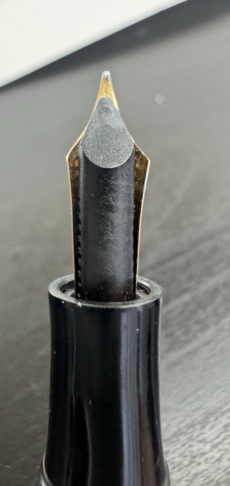 Montblanc Masterpiece 144 Celluloid 1950s Fountain Pen 14C Gold F Nib - Image 10