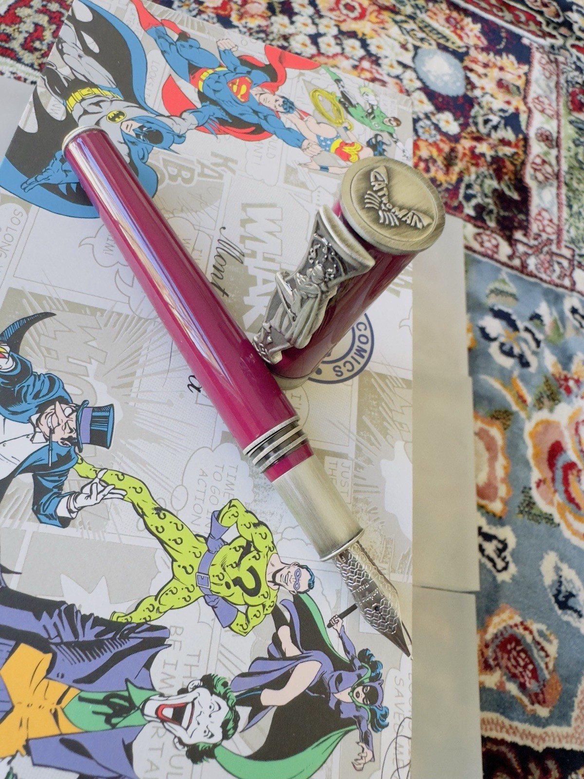 Montegrappa DC Comics Cat Woman Fountain Pen Fine Steel Nib - Image 5