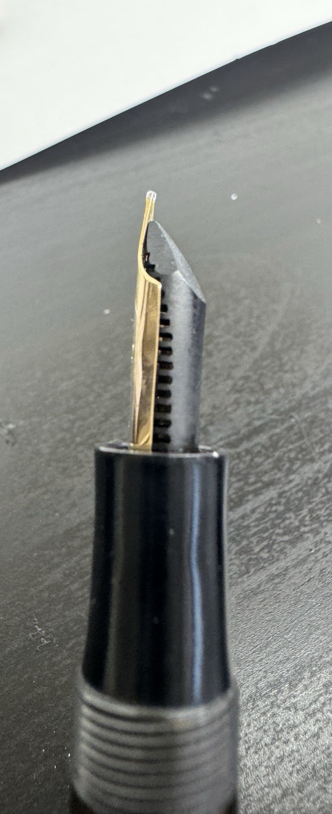 Montblanc Masterpiece 144 Celluloid 1950s Fountain Pen 14C Gold F Nib - Image 11