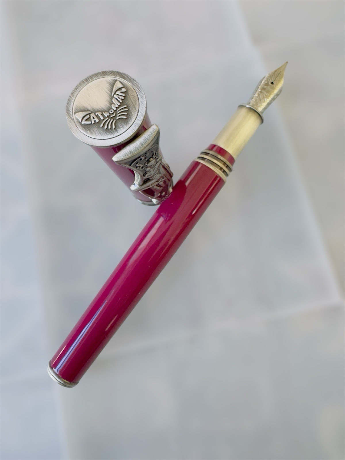 Montegrappa DC Comics Cat Woman Fountain Pen Fine Steel Nib