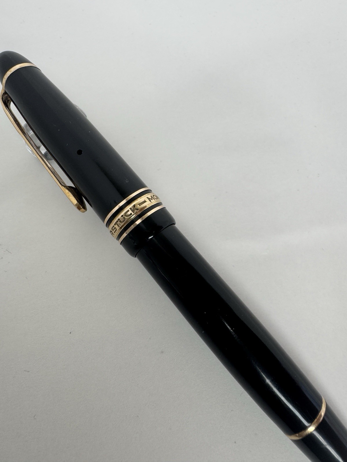 Montblanc Masterpiece 144 Celluloid 1950s Fountain Pen 14C Gold F Nib - Image 19