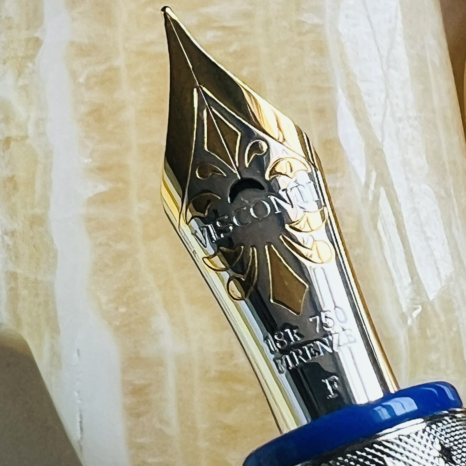 Visconti European Constitution Fountain Pen Limited Edition 18K F Nib - Image 5