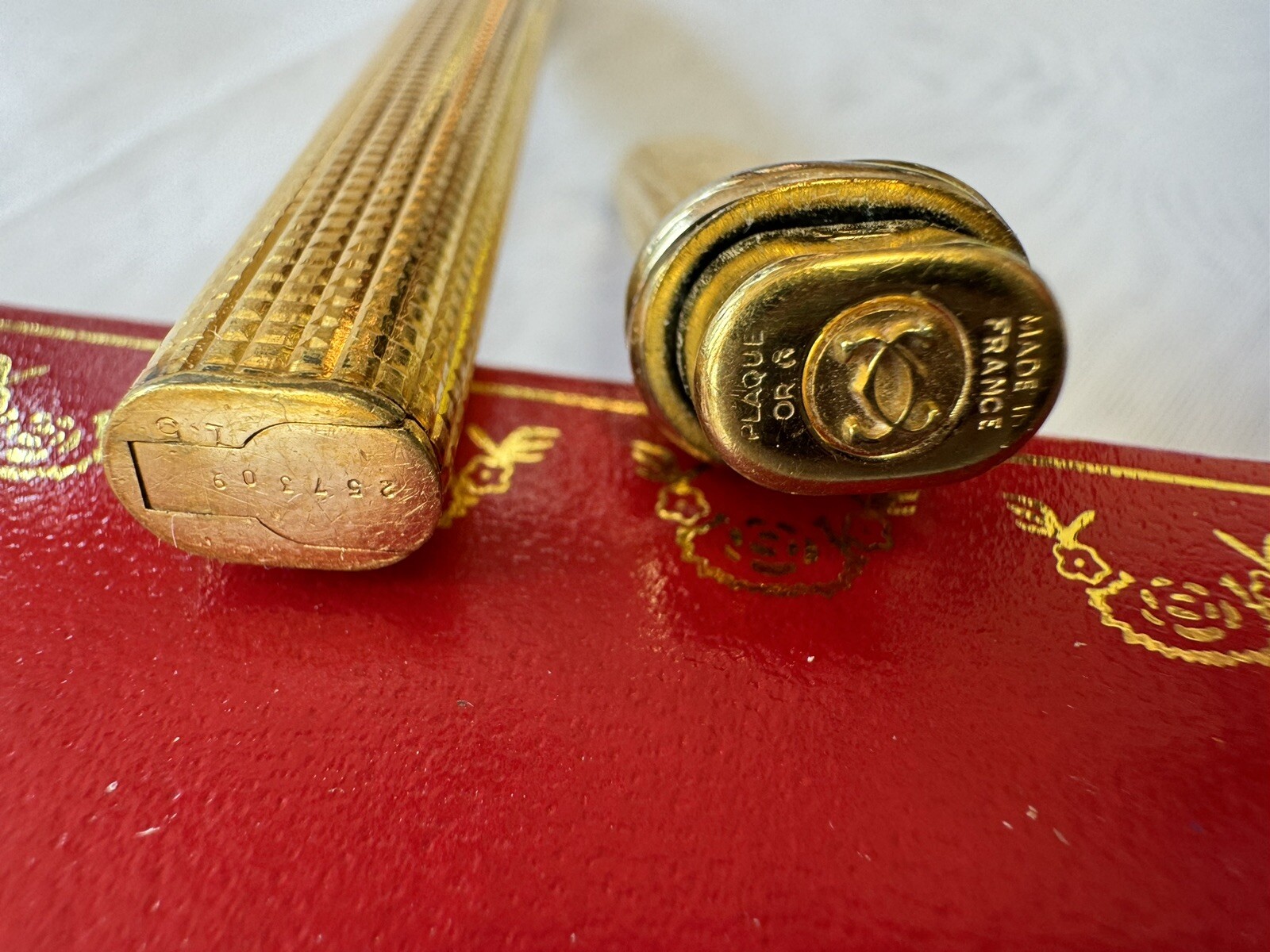 Must De Cartier Oval Trinity Vendome Vintage Rollerball - Image 5